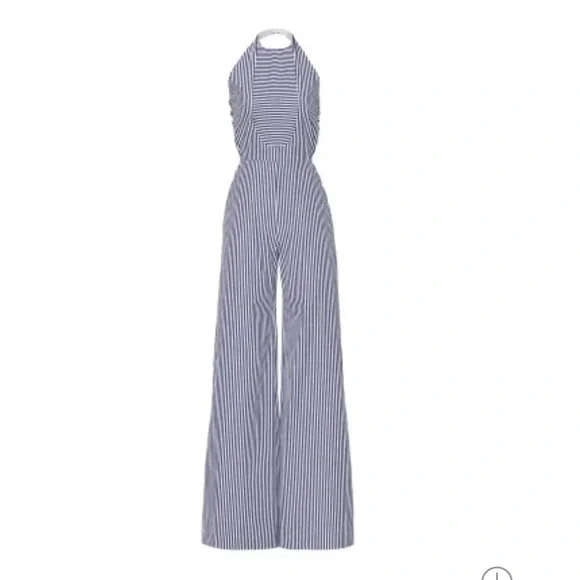 Martin GrantKnotted Halter Neck Jumpsuit
